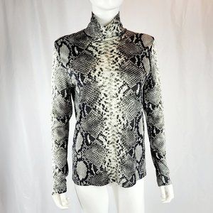 AKRIS Womens Snake Printed Pullover